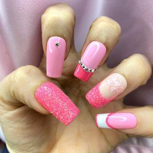 Reusable, Handcrafted, High quality, Press on Nails